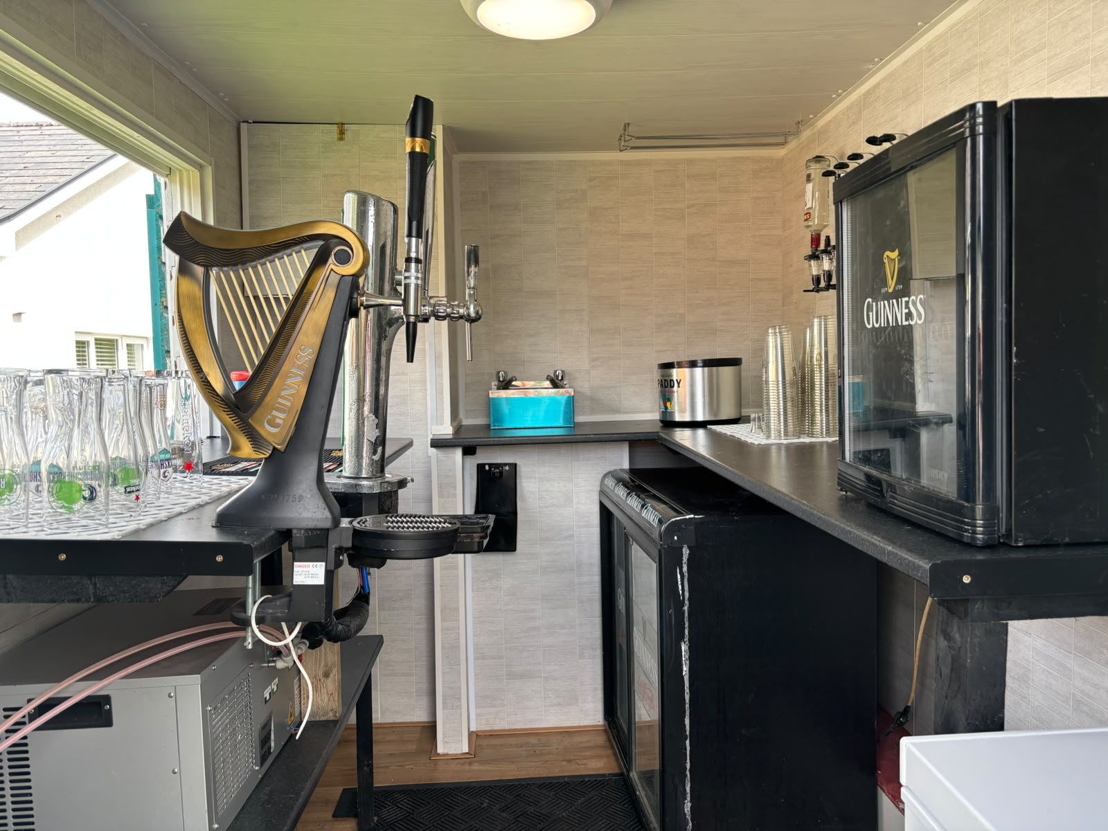 Trailer inside